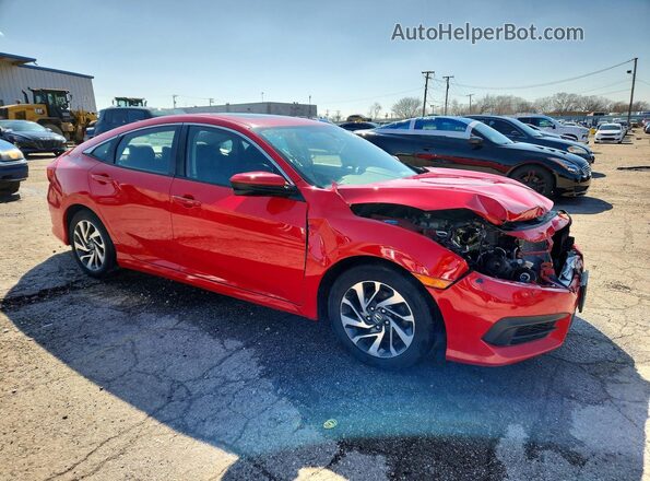 2HGFC2F77HH558437 2017 HONDA CIVIC Red Delantero derecho