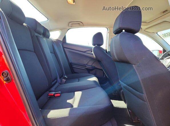 2HGFC2F77HH558437 2017 HONDA CIVIC Red Vista de los asientos traseros