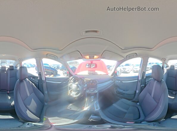 2HGFC2F77HH558437 2017 HONDA CIVIC Red Vista de la etiqueta del VIN