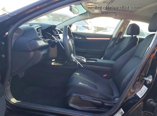 2HGFC2F79GH518293 2016 HONDA CIVIC Черный Вид салона спереди
