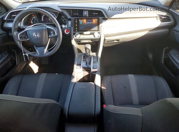 2HGFC2F79GH518293 2016 HONDA CIVIC Черный Вид панели приборов