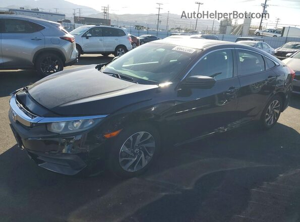 2HGFC2F79GH518293 2016 HONDA CIVIC Черный Передняя левая четверть