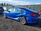 2016 Honda Civic Ex Синий vin: 2HGFC2F79GH565694