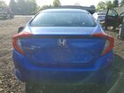 2016 Honda Civic Ex Синий vin: 2HGFC2F79GH565694