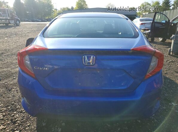 2HGFC2F79GH565694 2016 HONDA CIVIC Синий Вид сзади