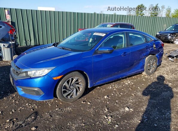 2HGFC2F79GH565694 2016 HONDA CIVIC Синий Передняя левая четверть