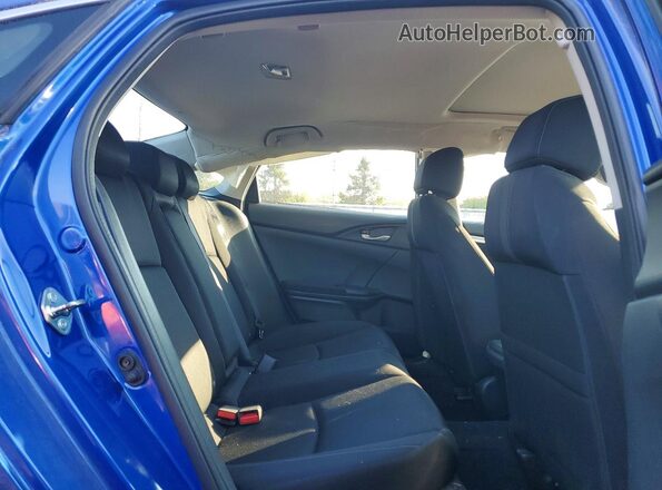 2HGFC2F79GH565694 2016 HONDA CIVIC Синий Вид задних сидений