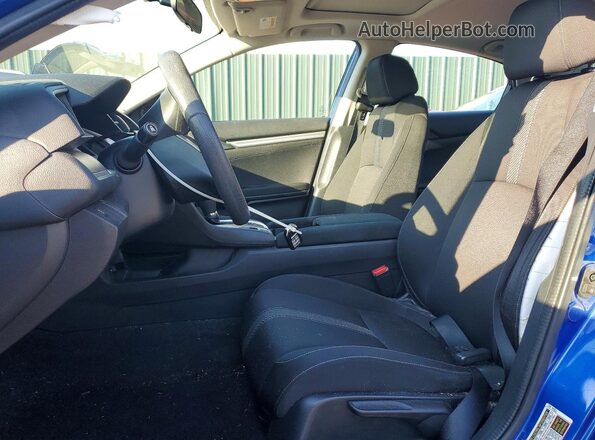 2HGFC2F79GH565694 2016 HONDA CIVIC Синий Вид салона спереди