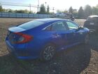 2016 Honda Civic Ex Синий vin: 2HGFC2F79GH565694