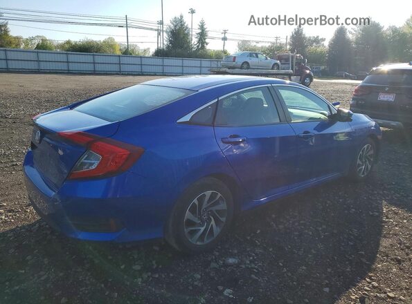 2HGFC2F79GH565694 2016 HONDA CIVIC Синий Задняя правая четверть
