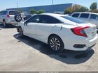 2018 Honda Civic Ex White vin: 2HGFC2F79JH575844