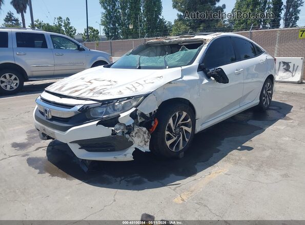 2HGFC2F79JH575844 2018 HONDA CIVIC White Front left