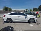 2018 Honda Civic Ex White vin: 2HGFC2F79JH575844