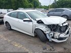 2018 Honda Civic Ex White vin: 2HGFC2F7XJH547325