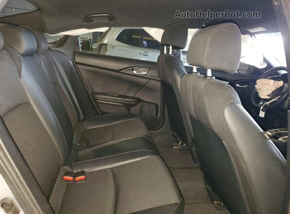 2HGFC2F80KH552494 2019 HONDA CIVIC Серебряный Вид задних сидений
