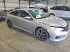 2019 Honda Civic Sport Серебряный vin: 2HGFC2F80KH552494
