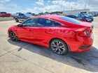 2020 Honda Civic Sport Red vin: 2HGFC2F80LH568518
