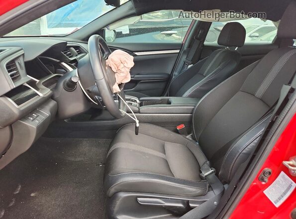 2HGFC2F80LH568518 2020 HONDA CIVIC Red Vista interior delantera