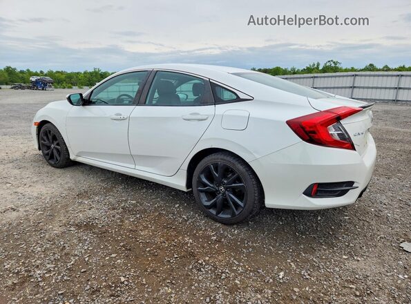 2HGFC2F80LH572147 2020 HONDA CIVIC Белый Задняя левая четверть