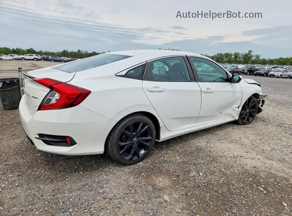 2HGFC2F80LH572147 2020 HONDA CIVIC Белый Задняя правая четверть