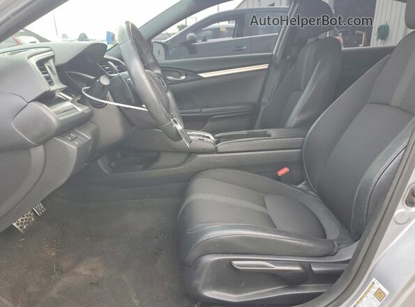 2HGFC2F81KH587724 2019 HONDA CIVIC Silver Вид салону спереду