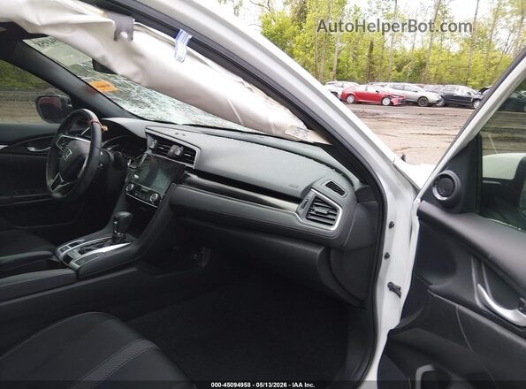 2HGFC2F81LH551310 2020 HONDA CIVIC Белый Вид салона спереди