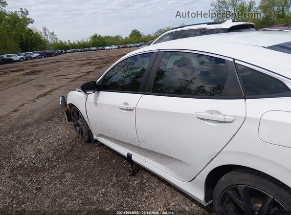 2HGFC2F81LH551310 2020 HONDA CIVIC Белый Панорамный вид салона 360°