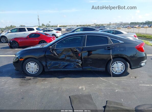 2HGFC2F81MH536176 2021 HONDA CIVIC Black Widok wnętrza 360 stopni
