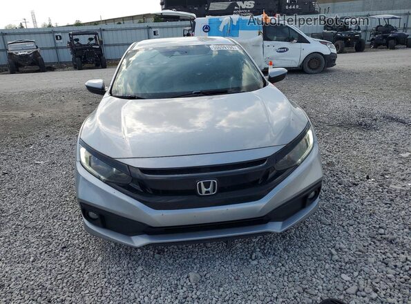 2HGFC2F81MH553298 2021 HONDA CIVIC Silver Вид спереду