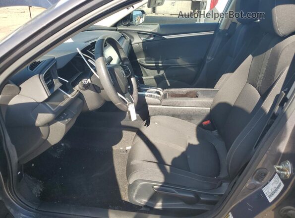 2HGFC2F82HH015988 2017 HONDA CIVIC Gray წინა სალონის ხედი