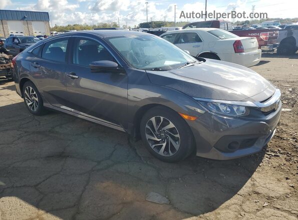2HGFC2F82HH015988 2017 HONDA CIVIC Gray წინა მარჯვენა