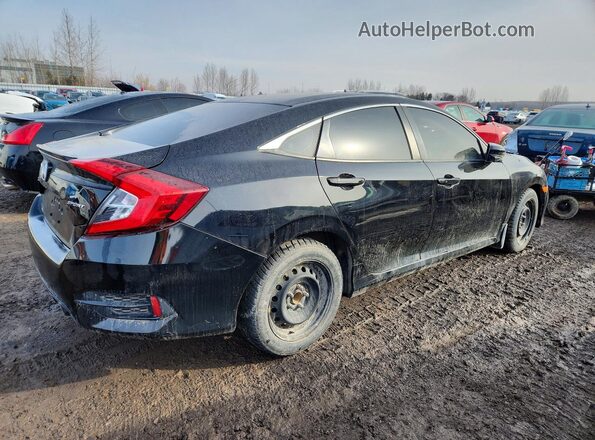 2HGFC2F82LH034405 2020 HONDA CIVIC Black Tył prawy