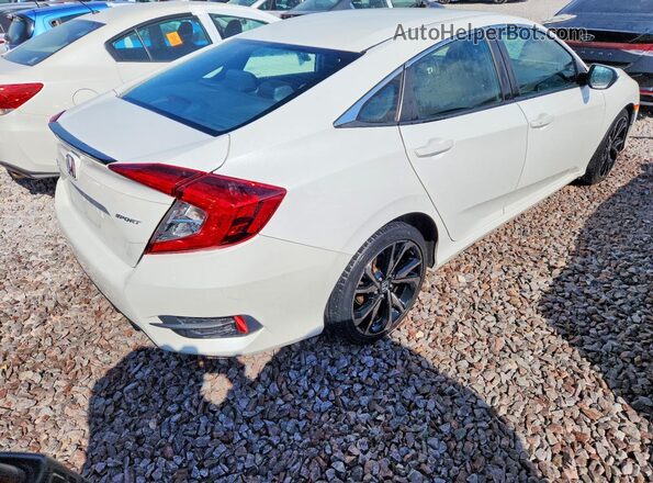 2HGFC2F82MH522187 2021 HONDA CIVIC White Задня права чверть