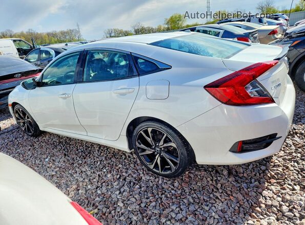 2HGFC2F82MH522187 2021 HONDA CIVIC White Задня ліва чверть