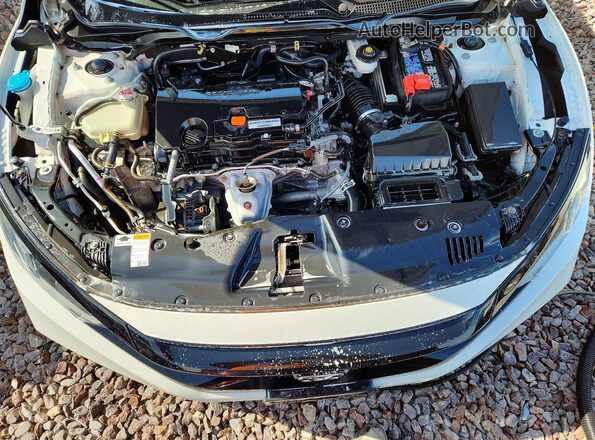 2HGFC2F82MH522187 2021 HONDA CIVIC White Вид задньої частини салону