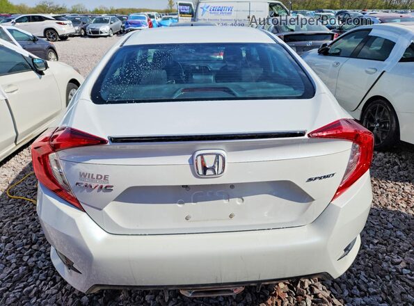 2HGFC2F82MH522187 2021 HONDA CIVIC White Вид ззаду