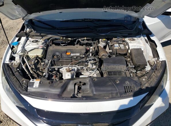 2HGFC2F82MH533593 2021 HONDA CIVIC White Rear interior view