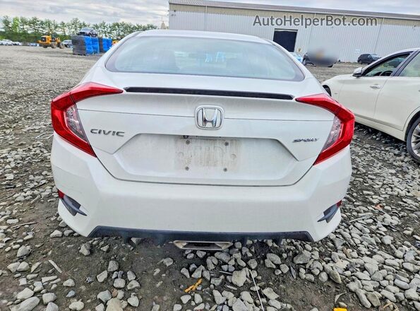 2HGFC2F83KH521420 2019 HONDA CIVIC Белый Вид сзади