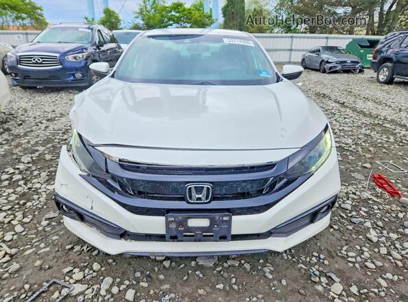 2HGFC2F83KH521420 2019 HONDA CIVIC Белый Вид спереди