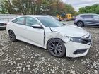 2019 Honda Civic Sport Белый vin: 2HGFC2F83KH521420