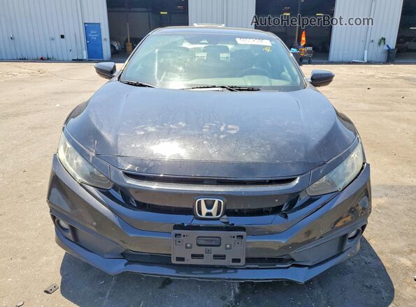 2HGFC2F83LH577259 2020 HONDA CIVIC Black Widok z przodu