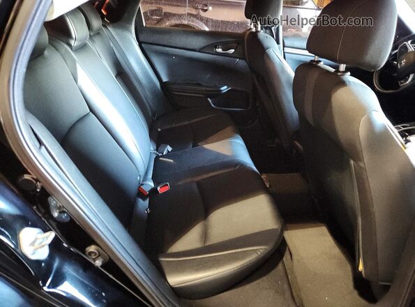 2HGFC2F83LH595308 2020 HONDA CIVIC Черный Вид задних сидений