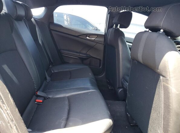 2HGFC2F84KH502388 2019 HONDA CIVIC Gray Widok tylnych siedzeń