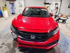 2019 Honda Civic Sport Красный vin: 2HGFC2F84KH527162