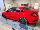 2019 Honda Civic Sport Красный vin: 2HGFC2F84KH527162