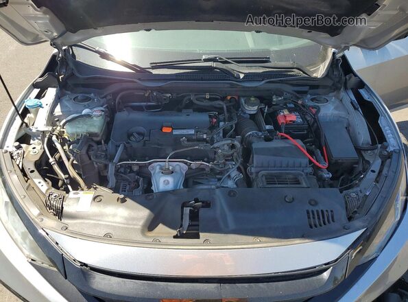 2HGFC2F84KH556077 2019 HONDA CIVIC Silver Սալոնի հետևի տեսք