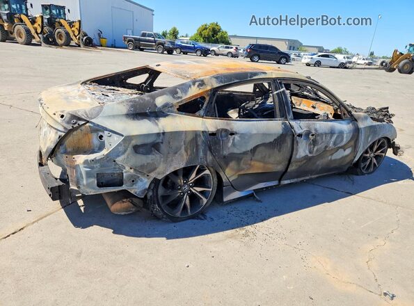 2HGFC2F84LH551107 2020 HONDA CIVIC Burn Задня права чверть