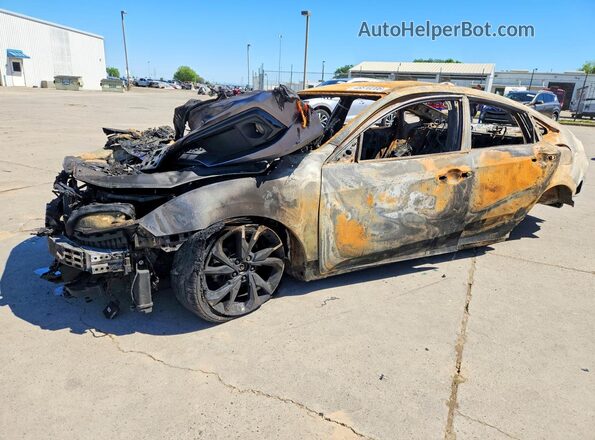 2HGFC2F84LH551107 2020 HONDA CIVIC Burn Передня ліва чверть
