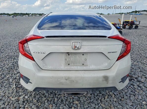 2HGFC2F84LH582650 2020 HONDA CIVIC Черный Вид сзади