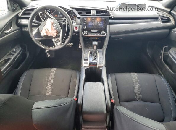 2HGFC2F84LH582650 2020 HONDA CIVIC Черный Вид панели приборов